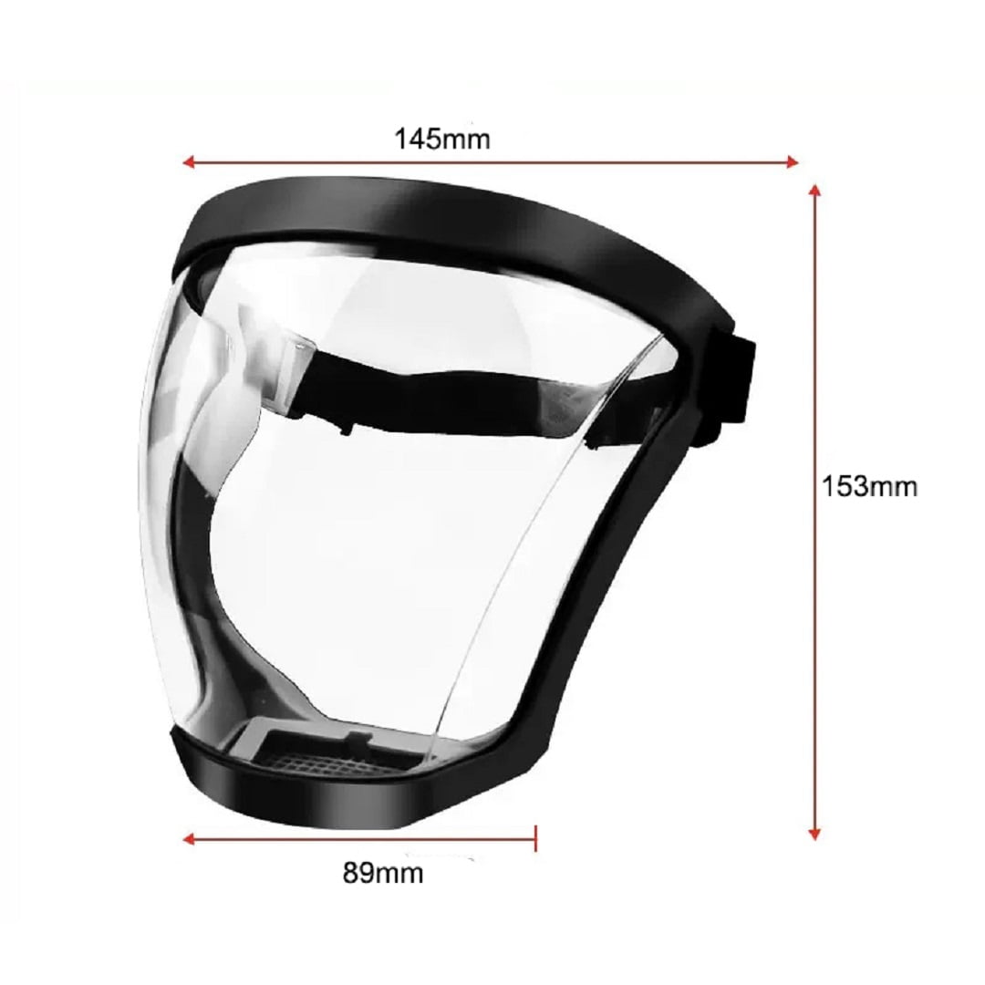 Masque de Protection Faciale - Idéal pour tous travaux (BN)