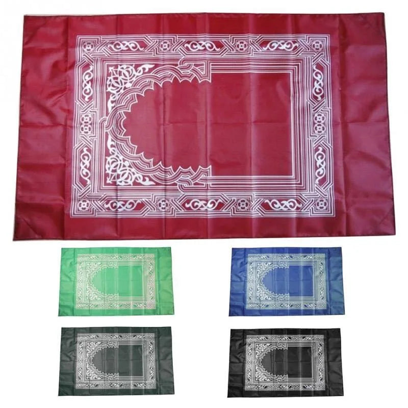 Tapis de Prière Portable avec Boussole Intégrée + Un pack complet pour apprendre à lire le coran facilement