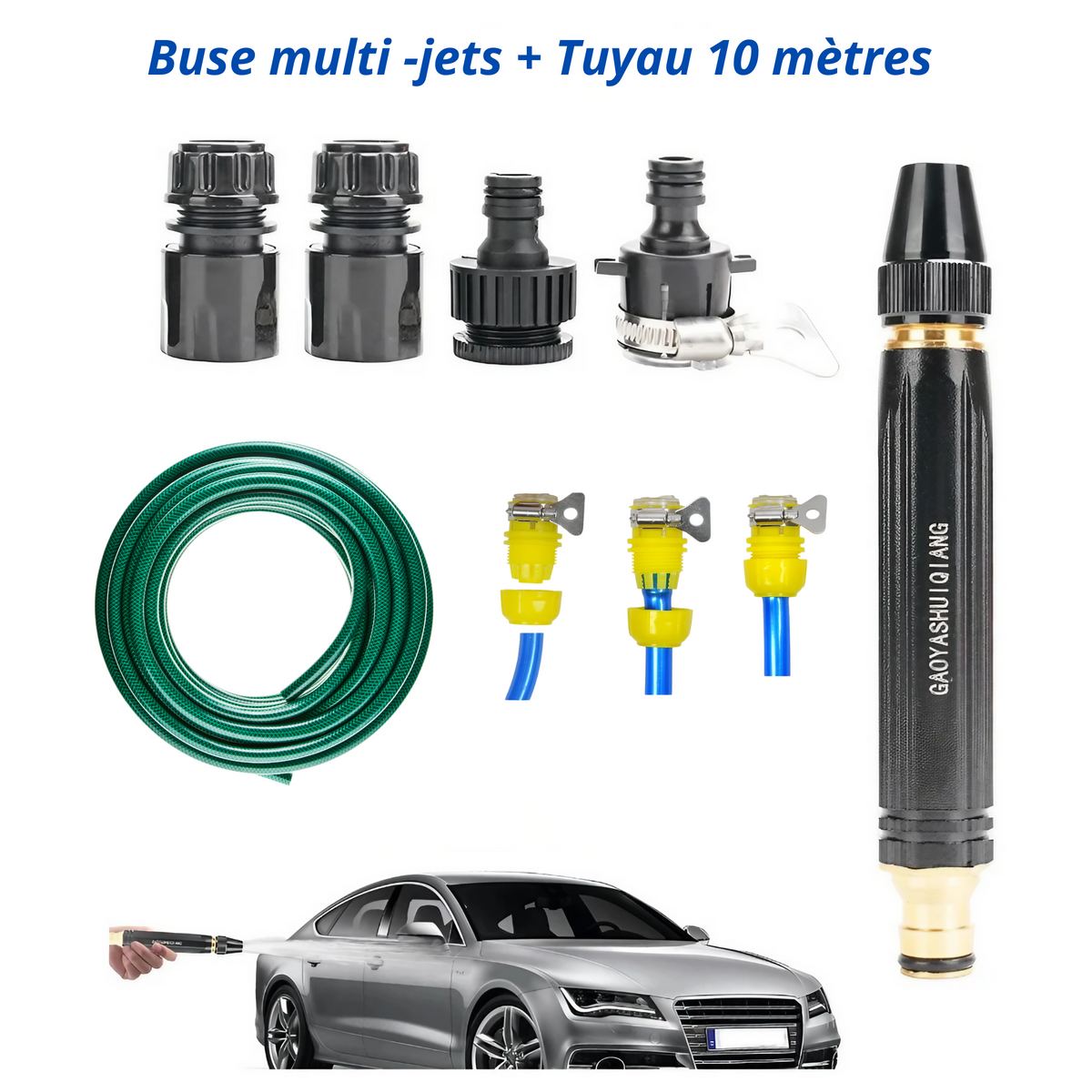 Buse de pulvérisation pour tuyau haute pression