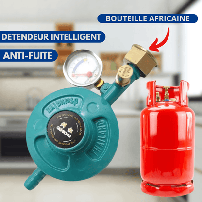 Détendeur de Gaz intelligent IGT / Dispositif de sécurité avec manomètre