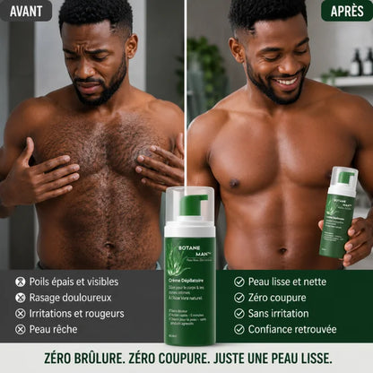 🔥 Crème Dépilatoire pour le Corps & les zones intimes Aloe Vera naturel. (BF)