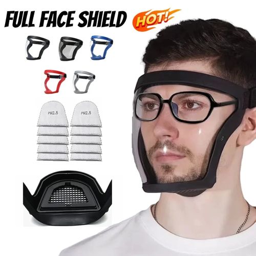 Masque de Protection Faciale - Idéal pour tous travaux
