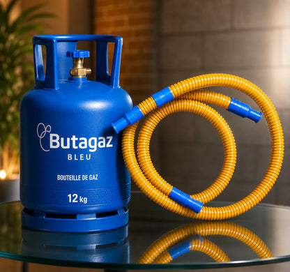 FlexiGaz™ – Raccord de gaz ultra-solide pour une installation 100 % sécurisée (1,5m)