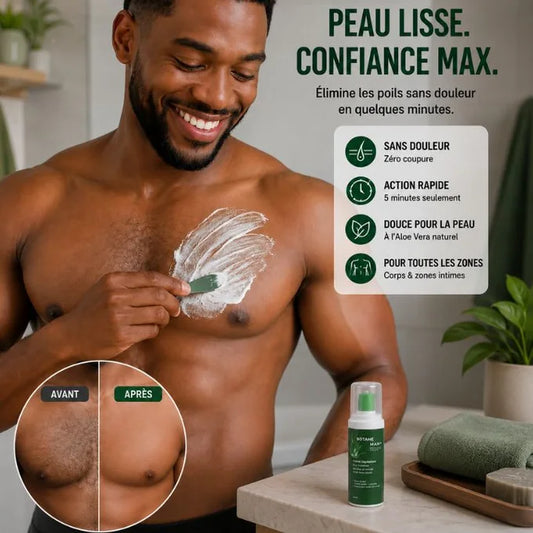 🔥 Crème Dépilatoire pour le Corps & les zones intimes Aloe Vera naturel. (BF)